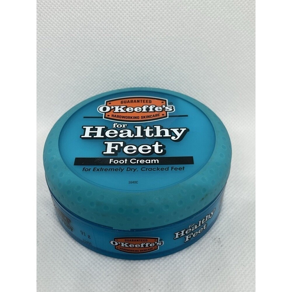 O'Keeffe's Healthy Feet Foot Cream, Extremely Dry & Cracked‎ Feet, 3.2 ounce Jar